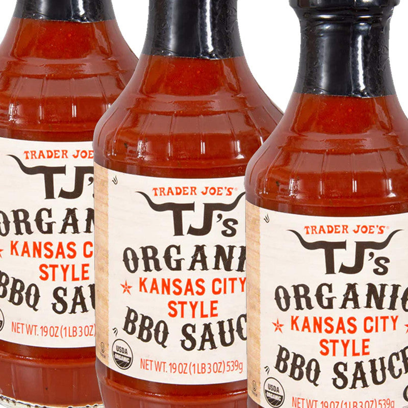 Trader Joes Organic Kansas City Style BBQ Sauce/19 Oz