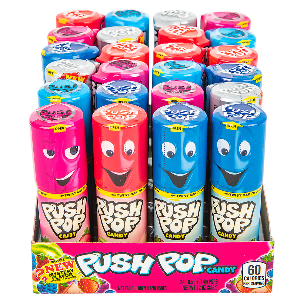 Push Pop Candy (24 Piece Display)