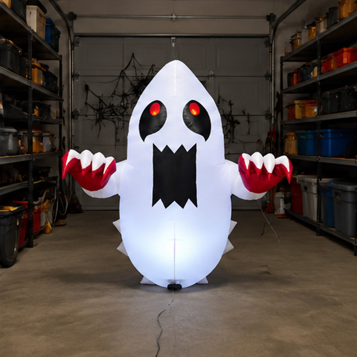 3FT Hanging Ghost Halloween Window Decoration