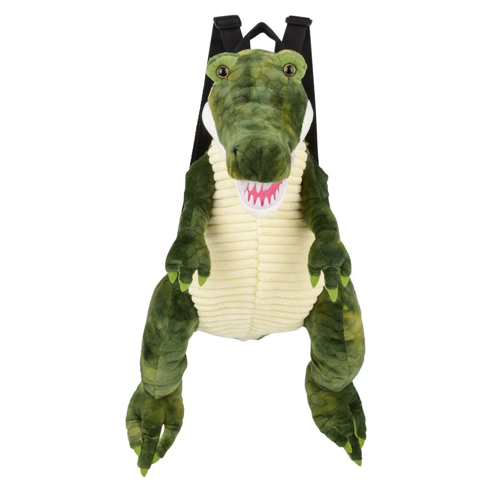 Alligator Backpack Plush Backpack With Plastic Teeth