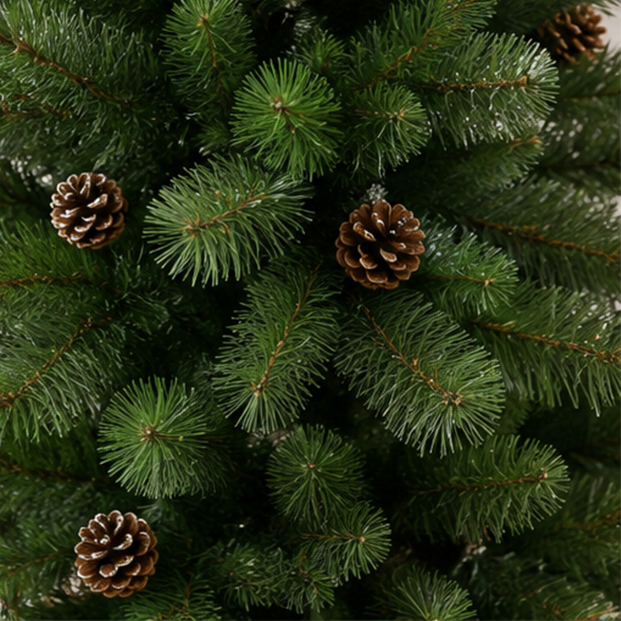 6FT Pre Lit Artificial Christmas Tree Pine PVC Lights