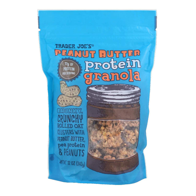 Trader Joe's Peanut Butter Protein Granola Crunchy Snack 12 oz
