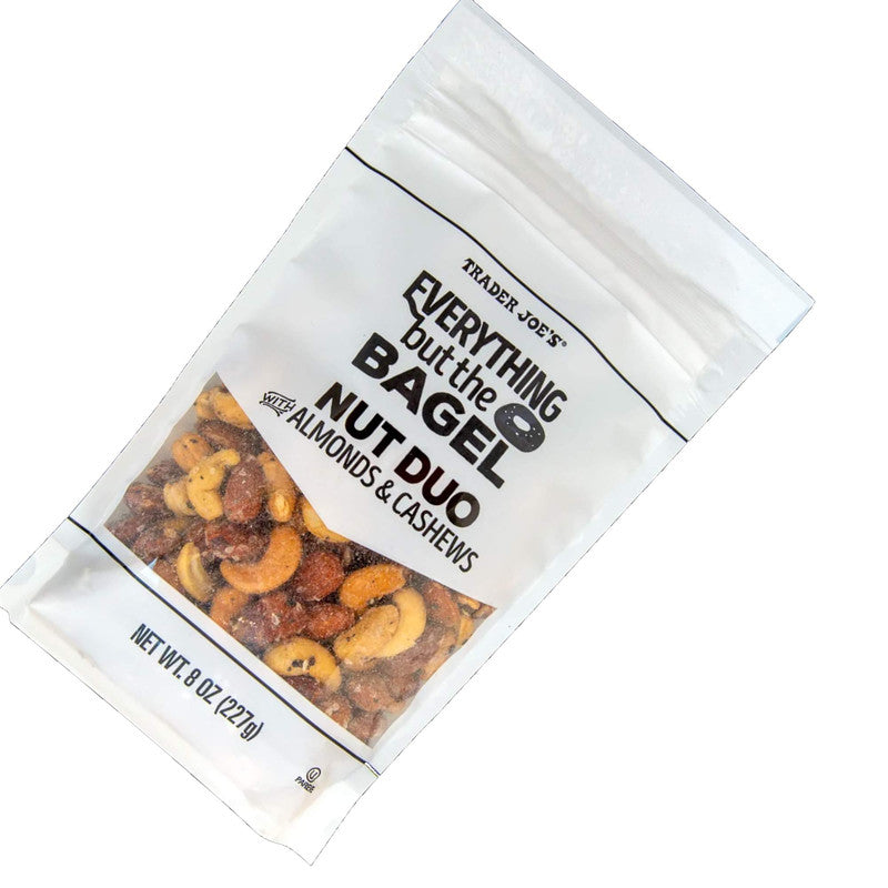 Trader Joe's Everything But the Bagel Nut Duo 8 oz