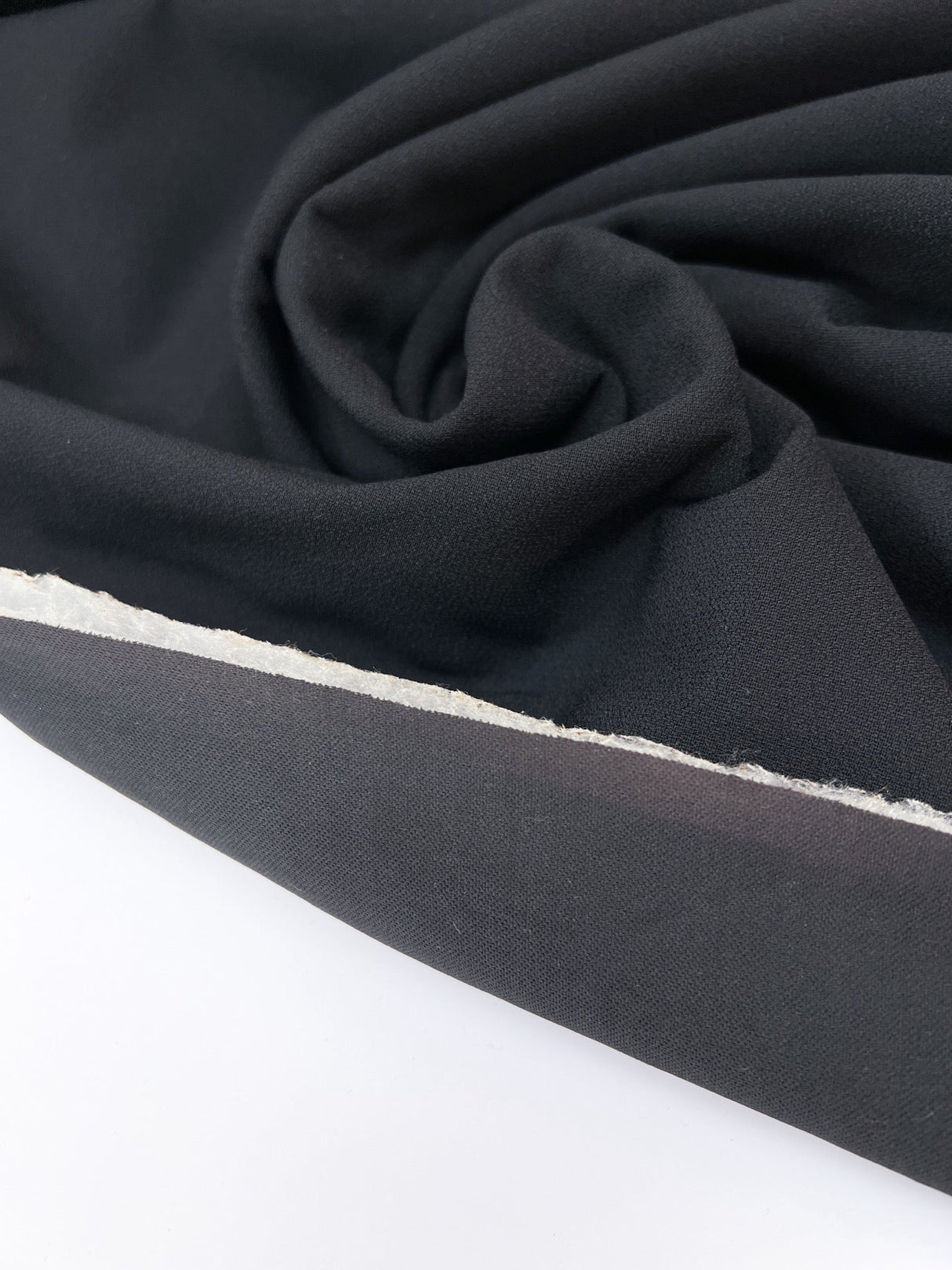 Polyurethane Viscose Crepe Blue