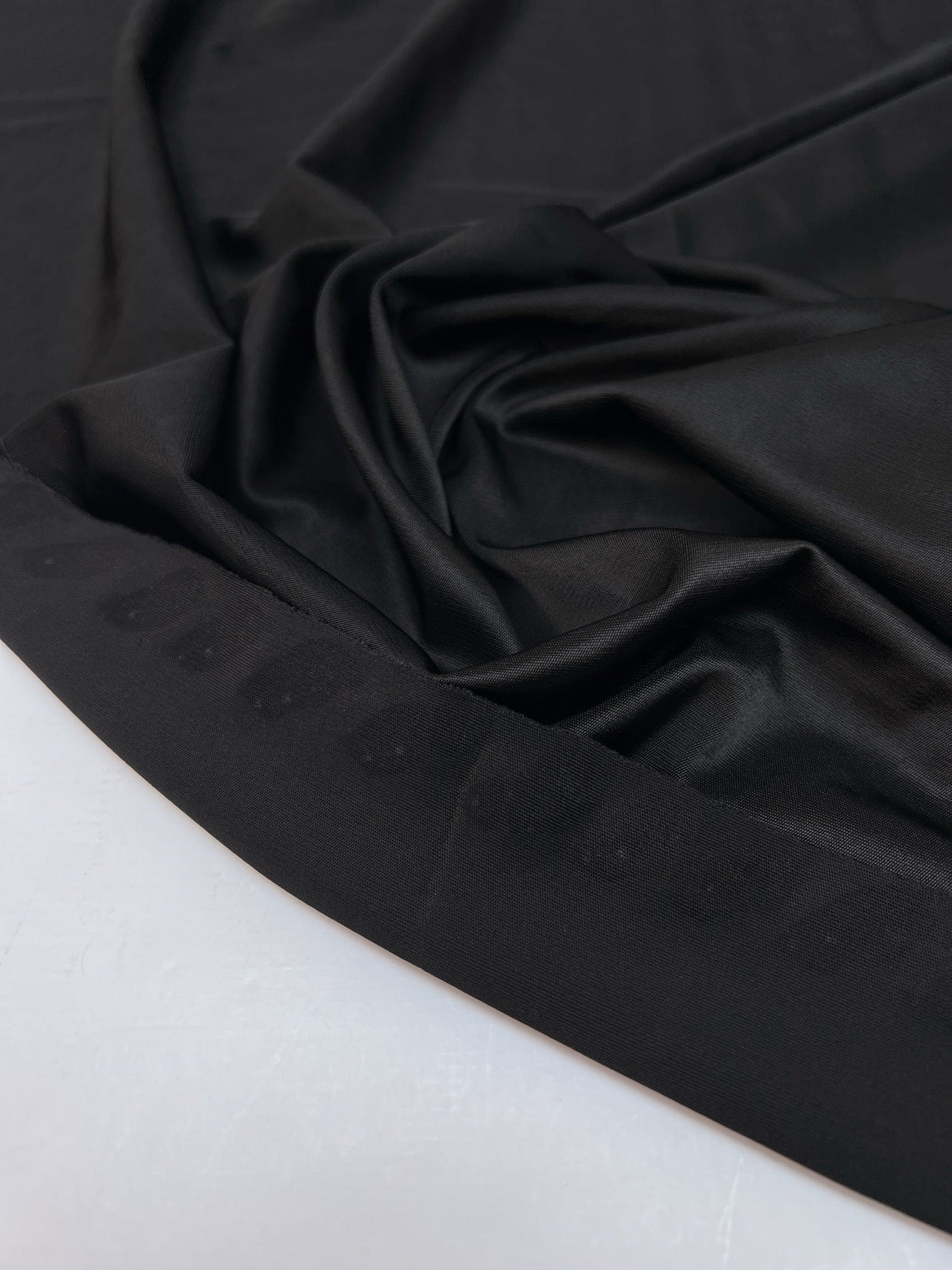 Viscose Knit Black Stretch Fabric