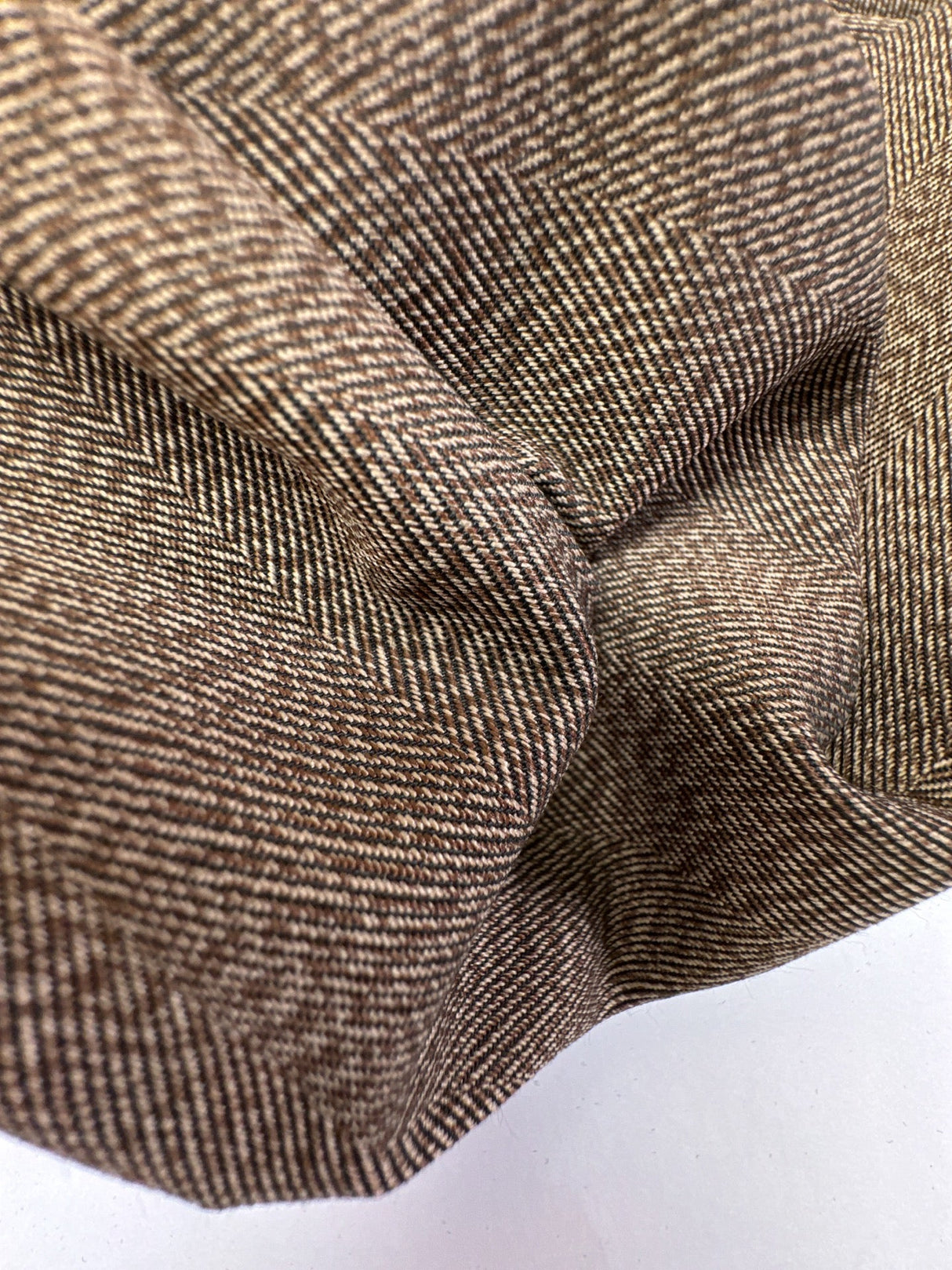 Polyester Acetate Herringbone Twill Suit Fabric