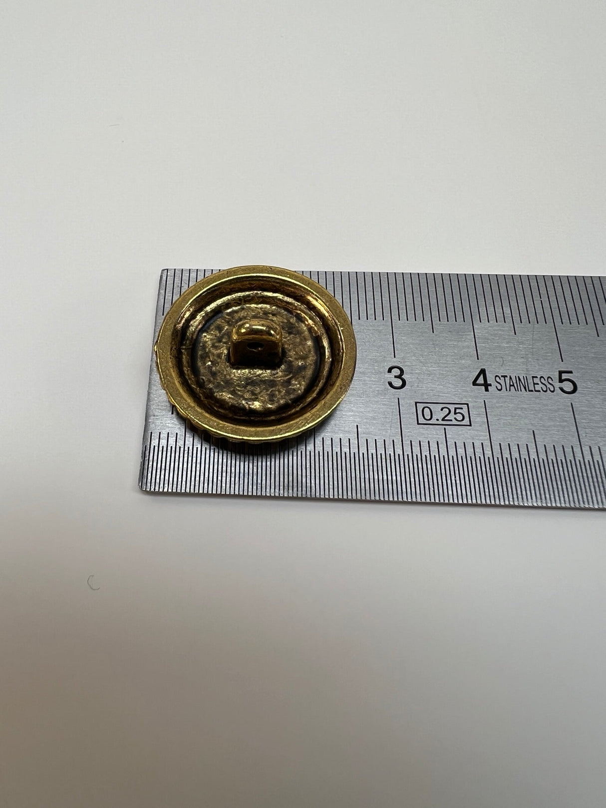 Italian Golden Black Metal Sewing Notions