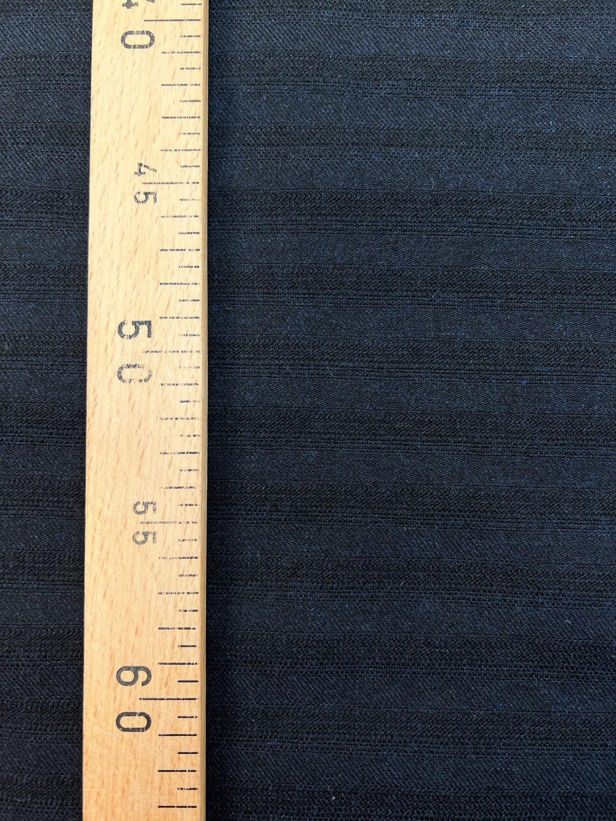 Wool Tweed Striped Fabric