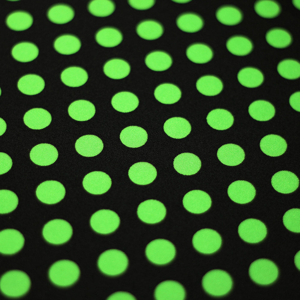 E-Z Dots Nylon Spandex Fabric - Large Polka Dots Print, 58/60" Width (1 Yard)
