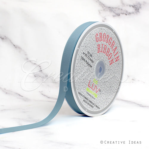 5/8" Grosgrain Ribbon - 50 Yards (Celadon)