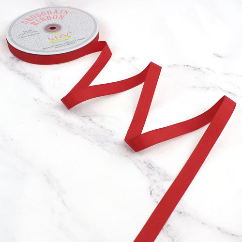 5/8" Grosgrain Ribbon - 50 Yards (Coral)