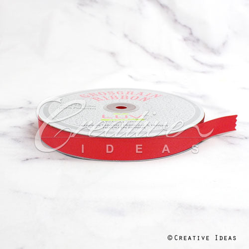 5/8" Grosgrain Ribbon - 50 Yards (Coral)