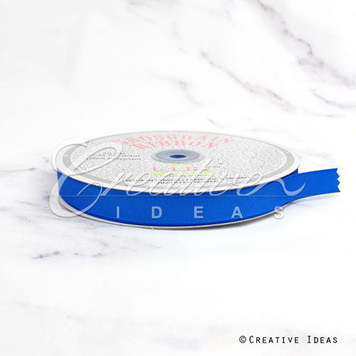 5/8" Grosgrain Ribbon - 50 Yards (Electric Blue)