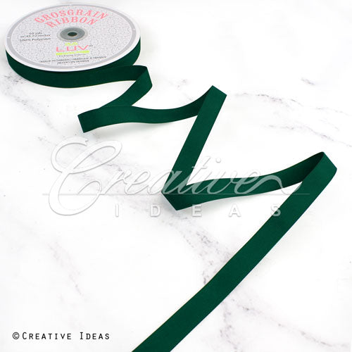 5/8" Grosgrain Ribbon - 50 Yards (Hunter Green)