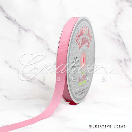 5/8" Grosgrain Ribbon - 50 Yards (Rose)