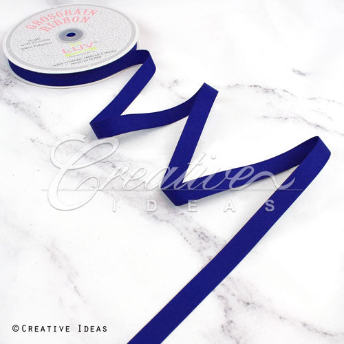 5/8" Grosgrain Ribbon - 50 Yards (Royal Blue)