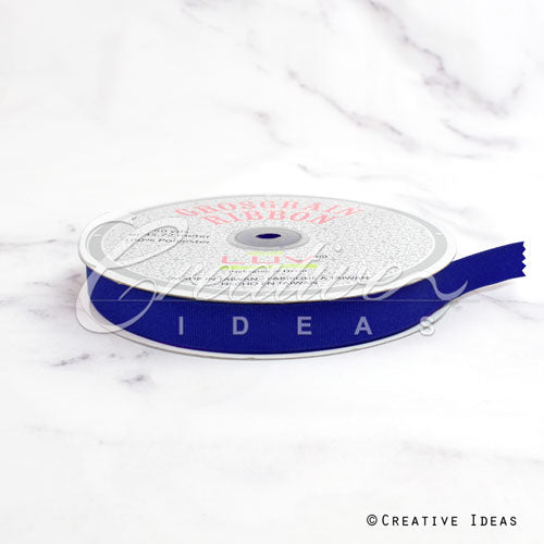 5/8" Grosgrain Ribbon - 50 Yards (Royal Blue)