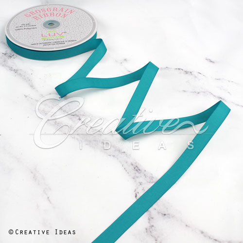5/8" Grosgrain Ribbon - 50 Yards (Tropic Blue)