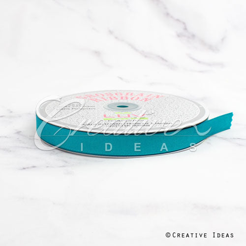 5/8" Grosgrain Ribbon - 50 Yards (Tropic Blue)
