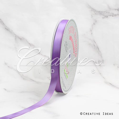 5/8" Single Face Satin-100 Yds (Ube)