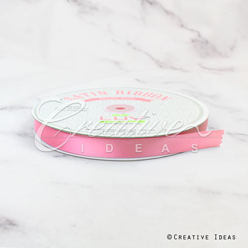 5/8" Single Face Satin Ribbon - 100 Yards (Dusty Pink)