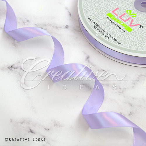 5/8" Single Face Satin Ribbon - 100 Yards (Iris)