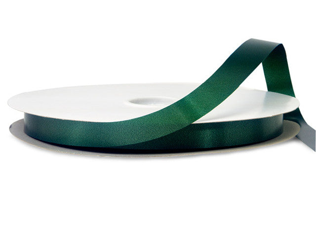 5/8"x100 yard Hunter Green Polyester Satin Gift Ribbon