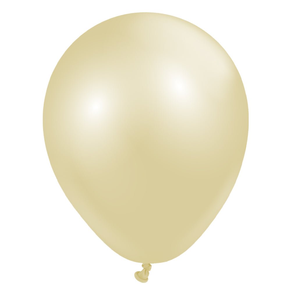 Latex Balloons 5 Inch Antique Gold
