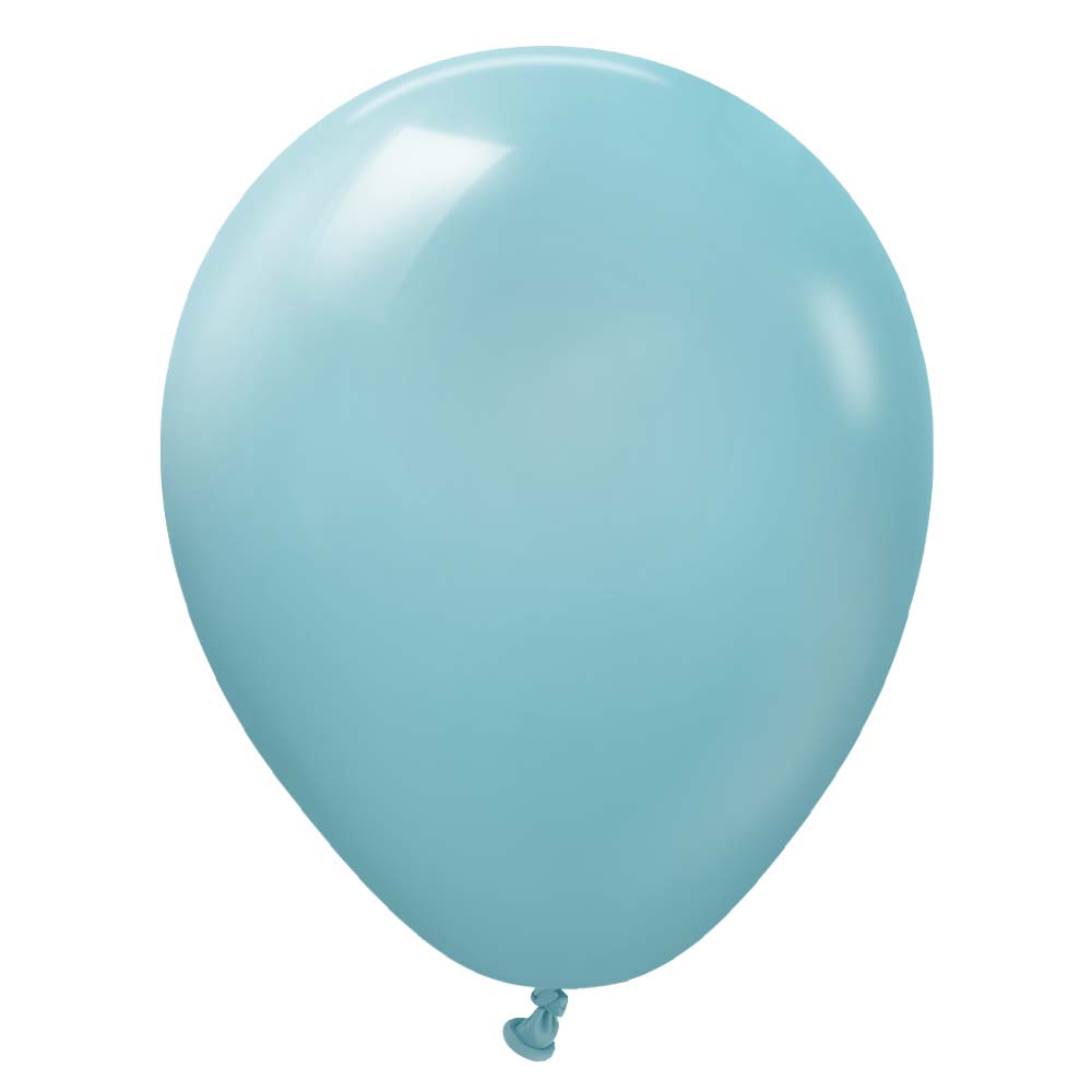 Latex Balloons 5 Inch Retro Blue Glass