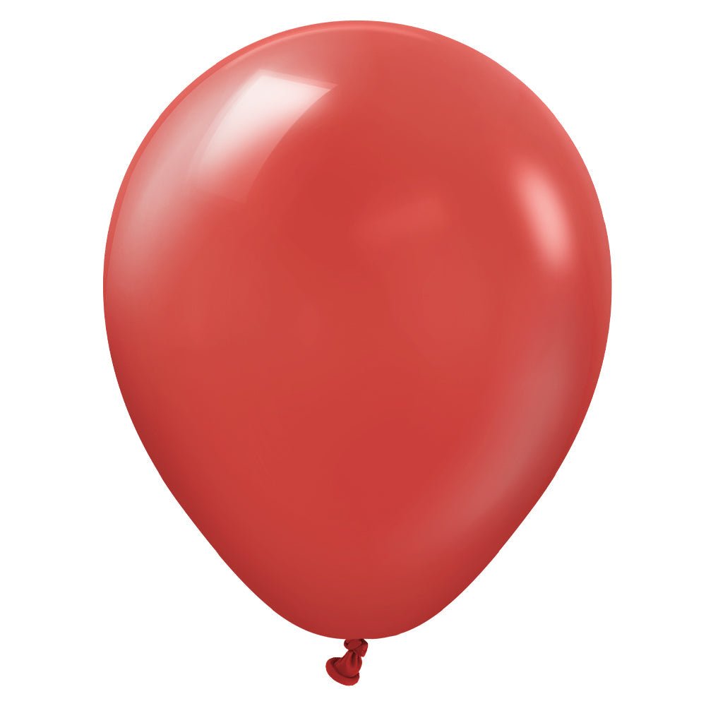 Latex Balloons 5 Inch Kalisan Standard Deep Red