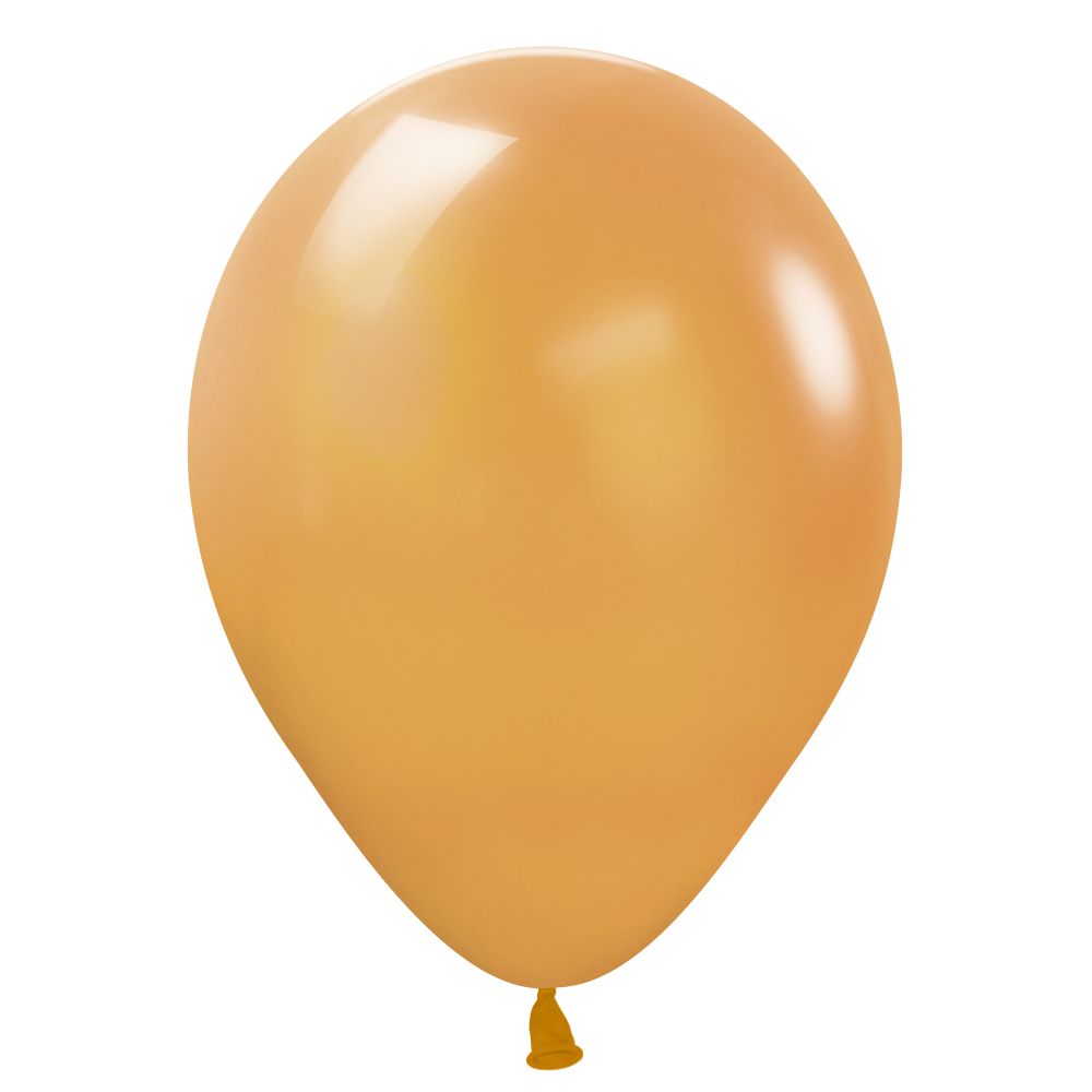 Latex Balloons 5 Inch Metallic Gold