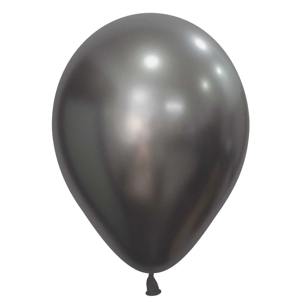 Latex Balloons 5 Inch Sempertex Silk Midnight Grey
