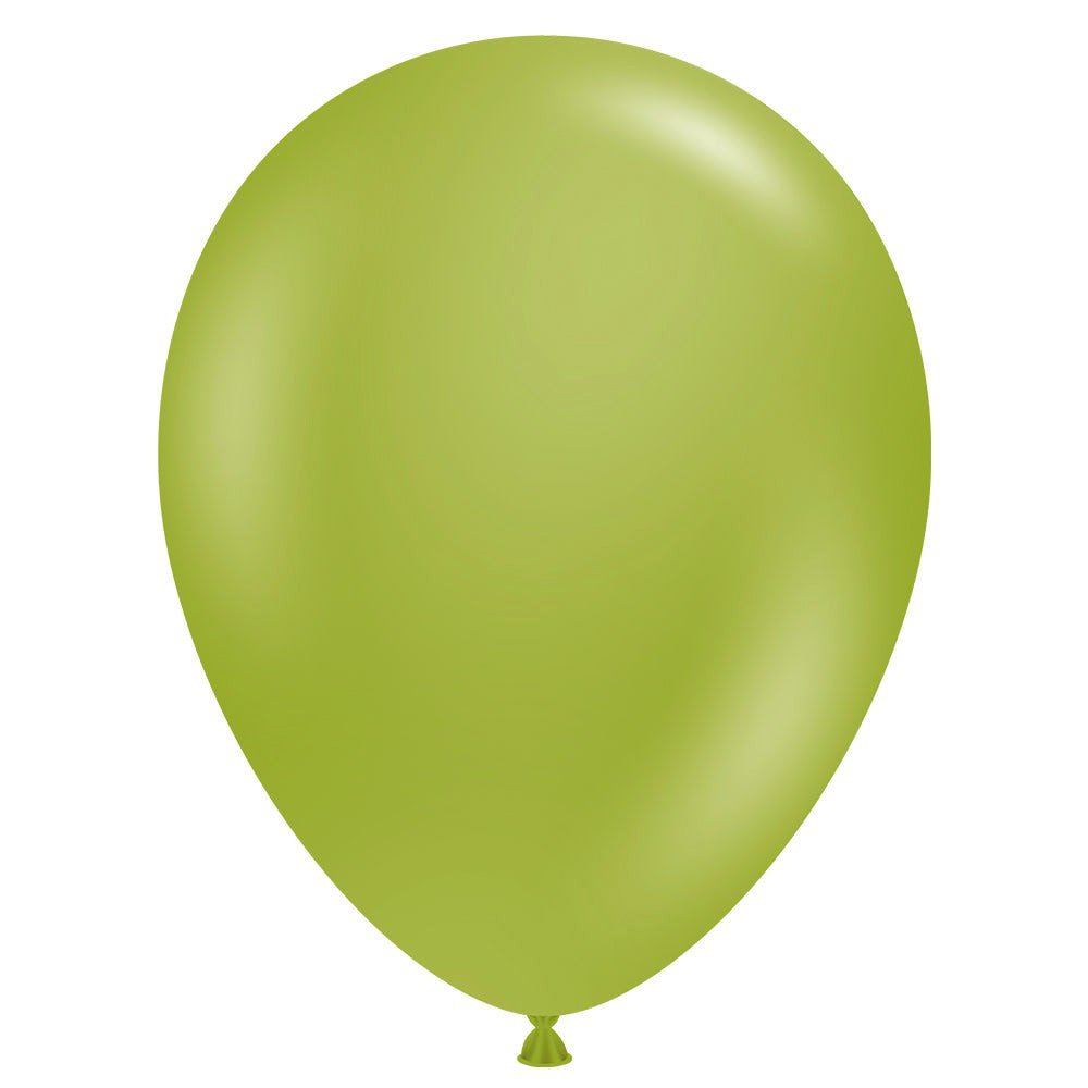 Latex Balloons 5 Inch TUFTEX Fiona Green
