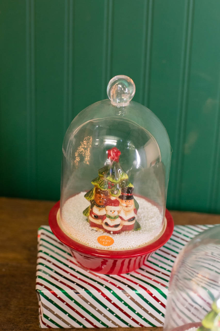 9” Dol Light Up / Music Snow Cloche