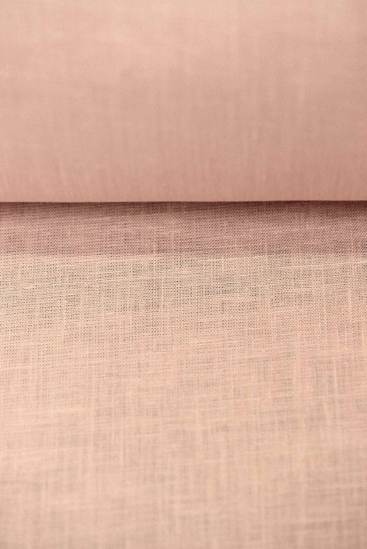 Pure Linen Fabric Blush