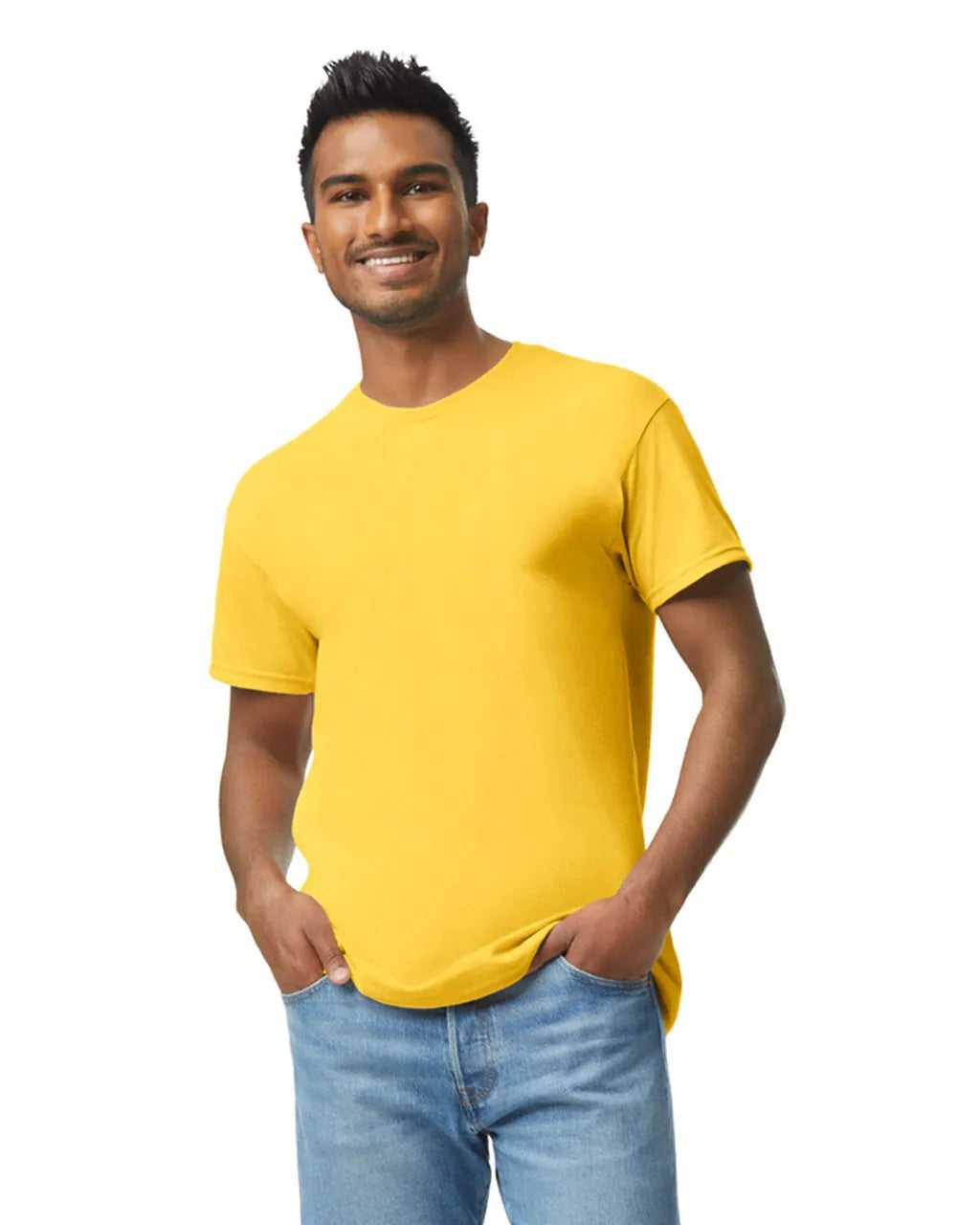 Gildan 5000 Adult Heavy Cotton Fabric - Daisy, Short Sleeve, Unisex T-Shirt (1 Piece)