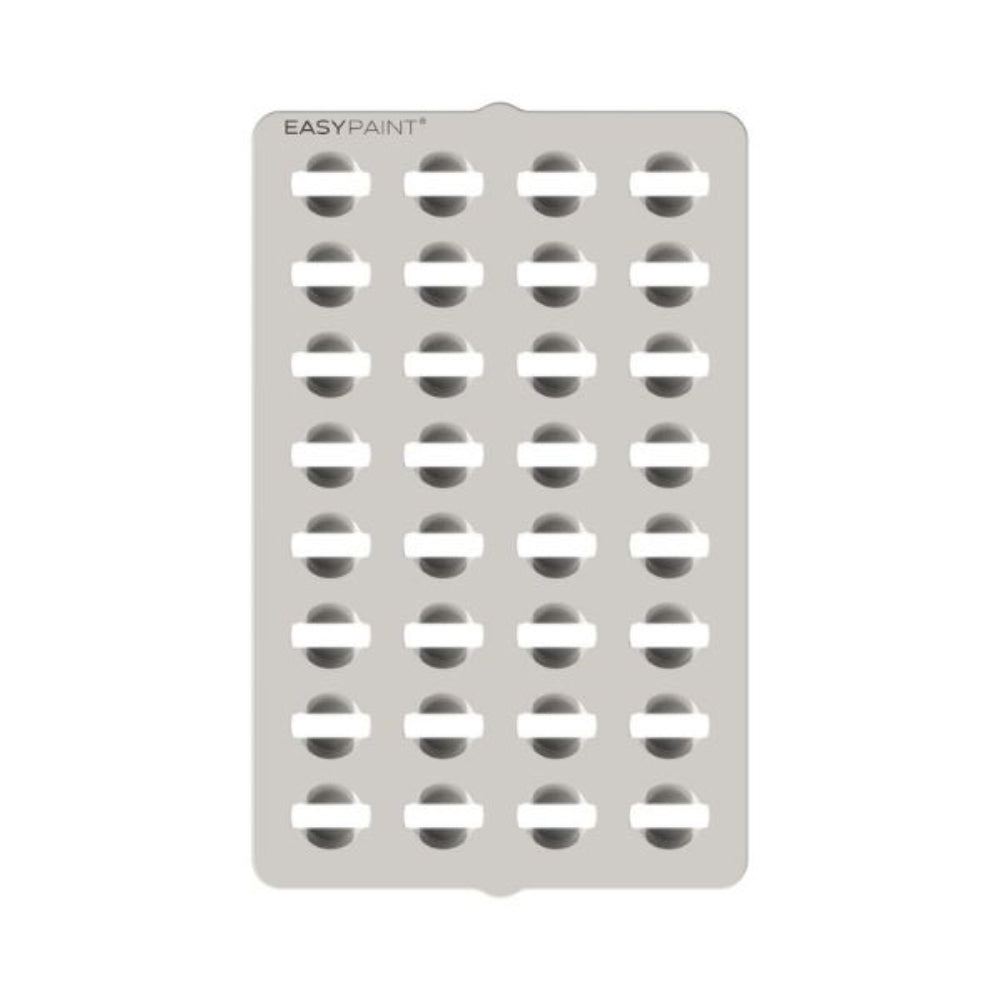 Greyas EasyPaint Single Stripe Chocolate Stencil by Luis Amado, 32 Cavities