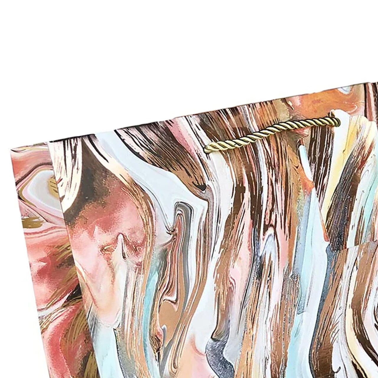 Patterned Gift Bags 10" X 5" X 12 1/2" Sturdy Recycled Paper Bags