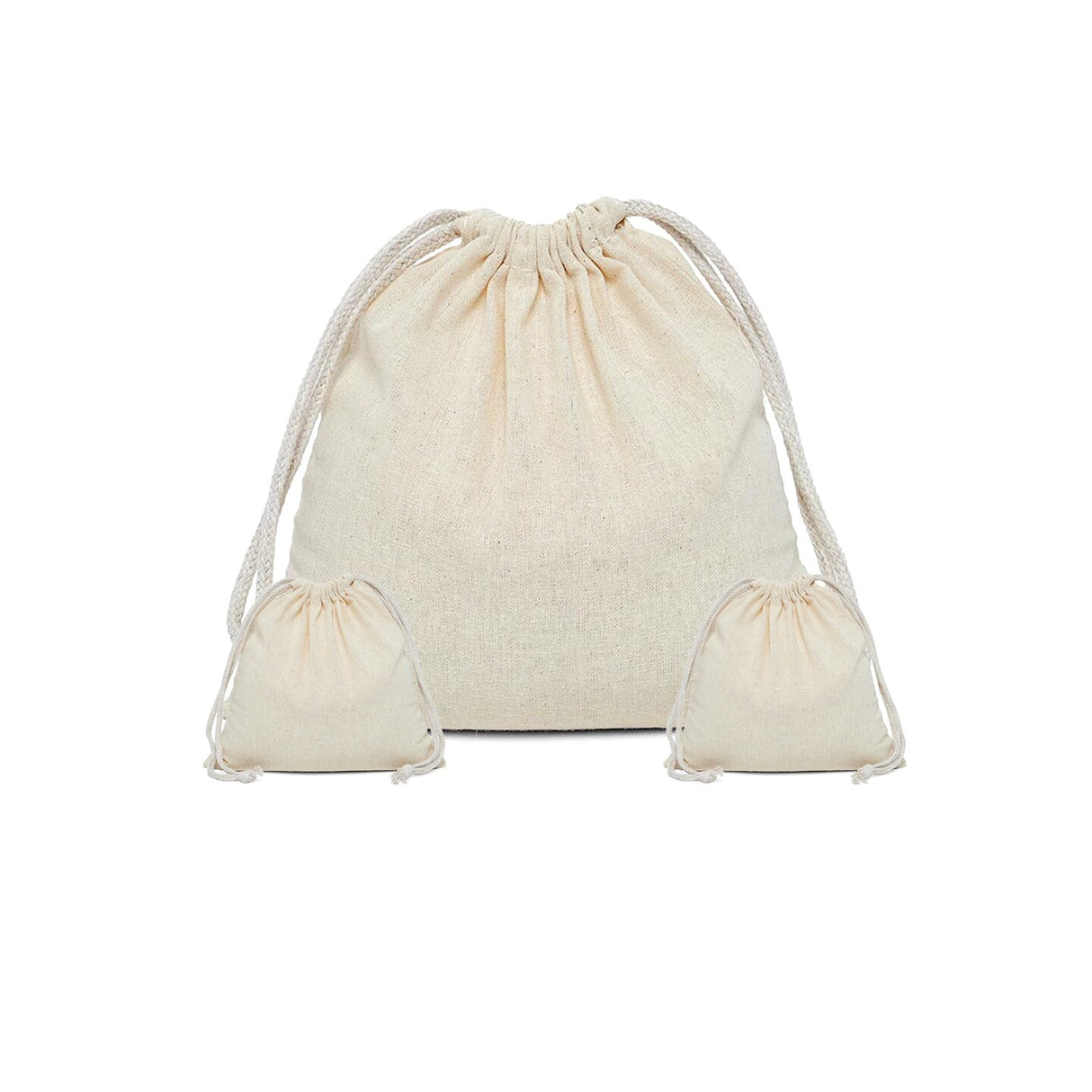 Expansive 6" x 9" Plain Cotton Muslin Pouch