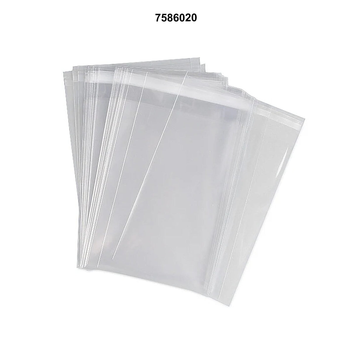 Premium Lip & Tape Self-Sealing Bags 3" x 5" 1.6 mil Thickness