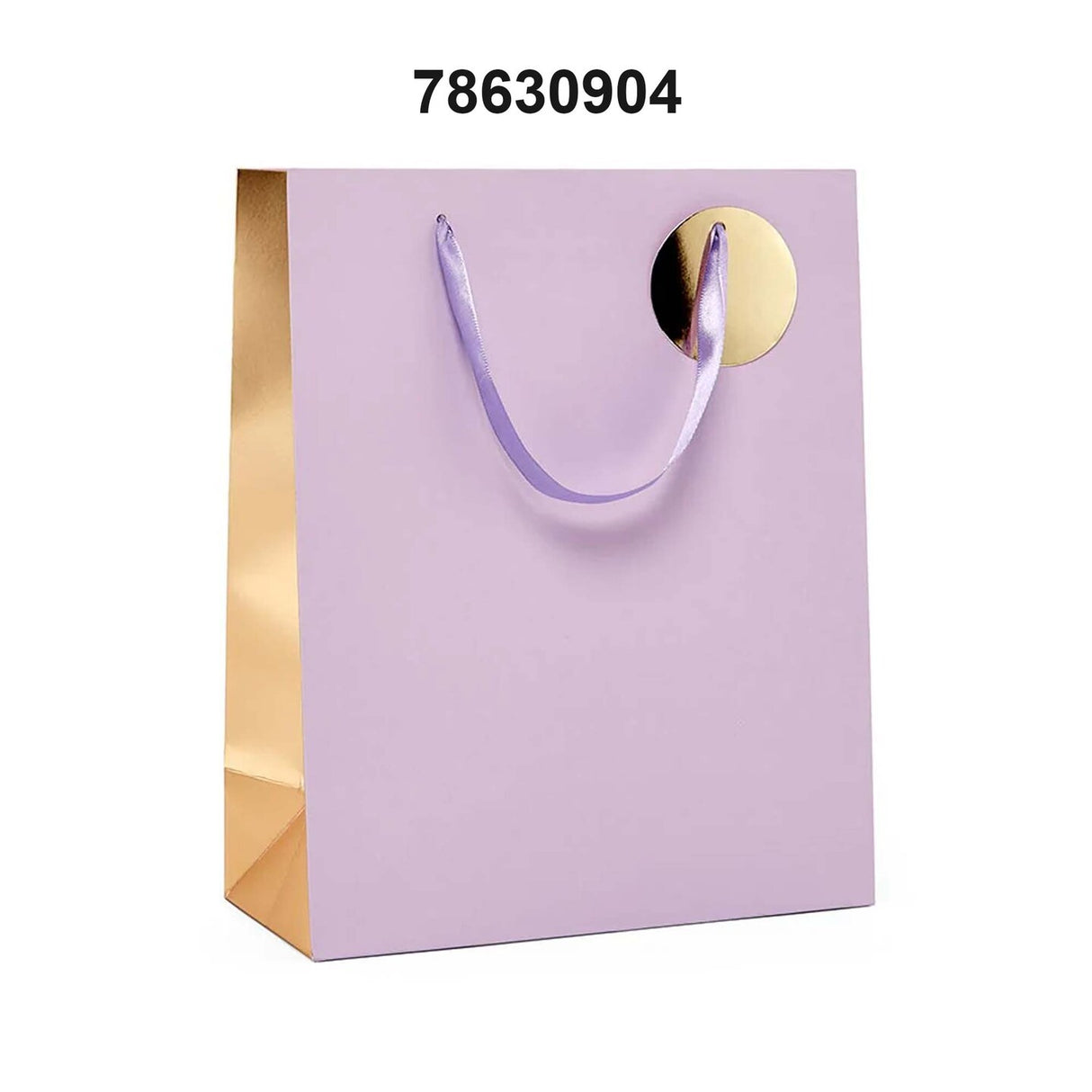 Metallic Two-Tone Euro Totes for Gifts 7'' x 37/8'' x 91/16''