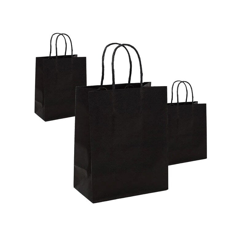 Large Kraft Tinted Color Shopping Bag 16" x 6" x 12"