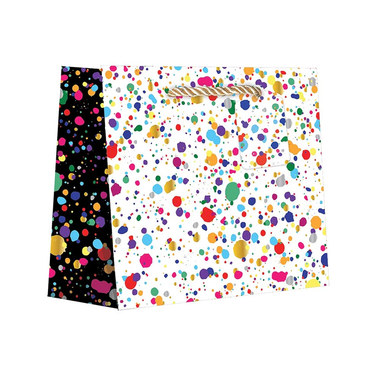 Patterned Gift Bags 10" X 5" X 12 1/2" Attractive Eco Packaging Solution