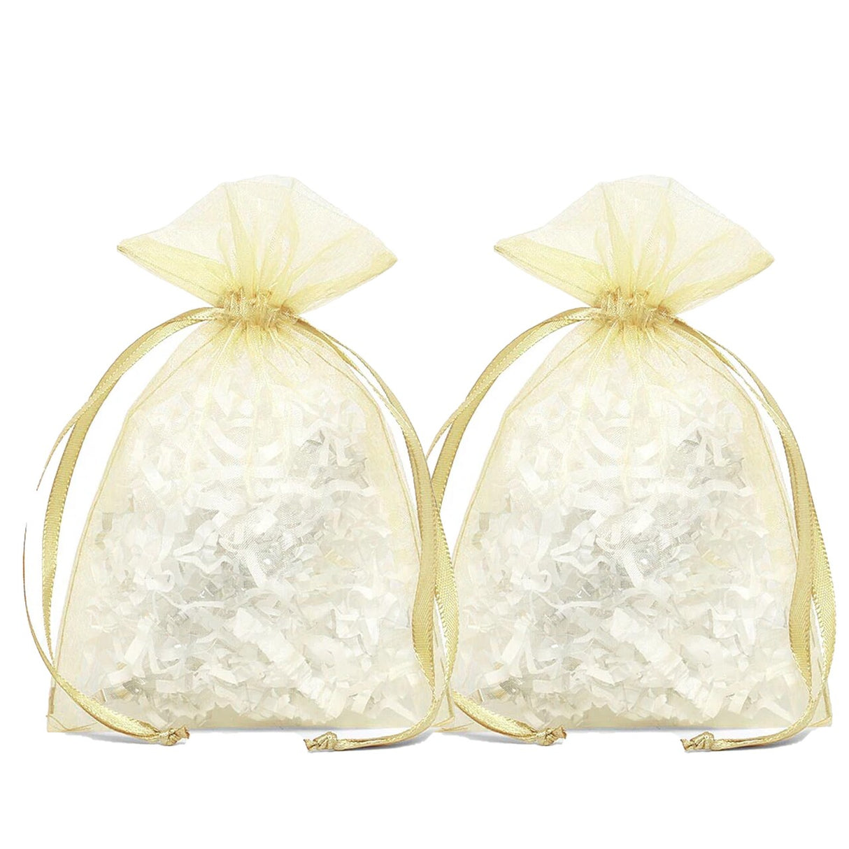 Classic Look for Gift Wrapping 5" x 8" Organza Bag