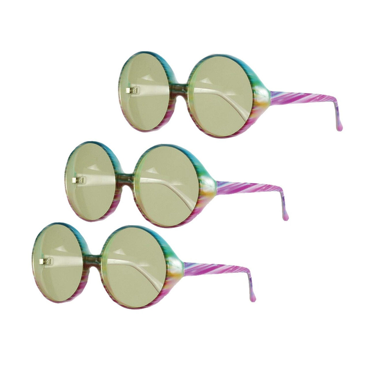 Adults Hippie Glasses – 1 Pair