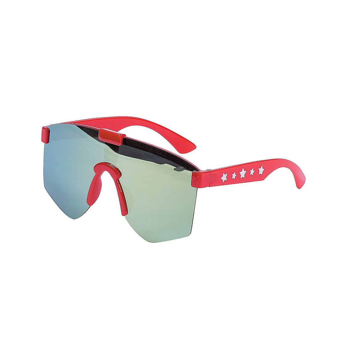 Kids Patriotic Retro Shield Sunglasses - 6 Pc.