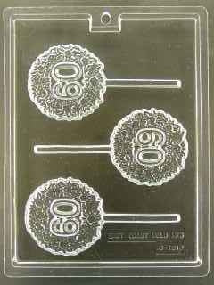 Happy Anniversary Wreath Pop 60 Chocolate Mold - ECAO1210