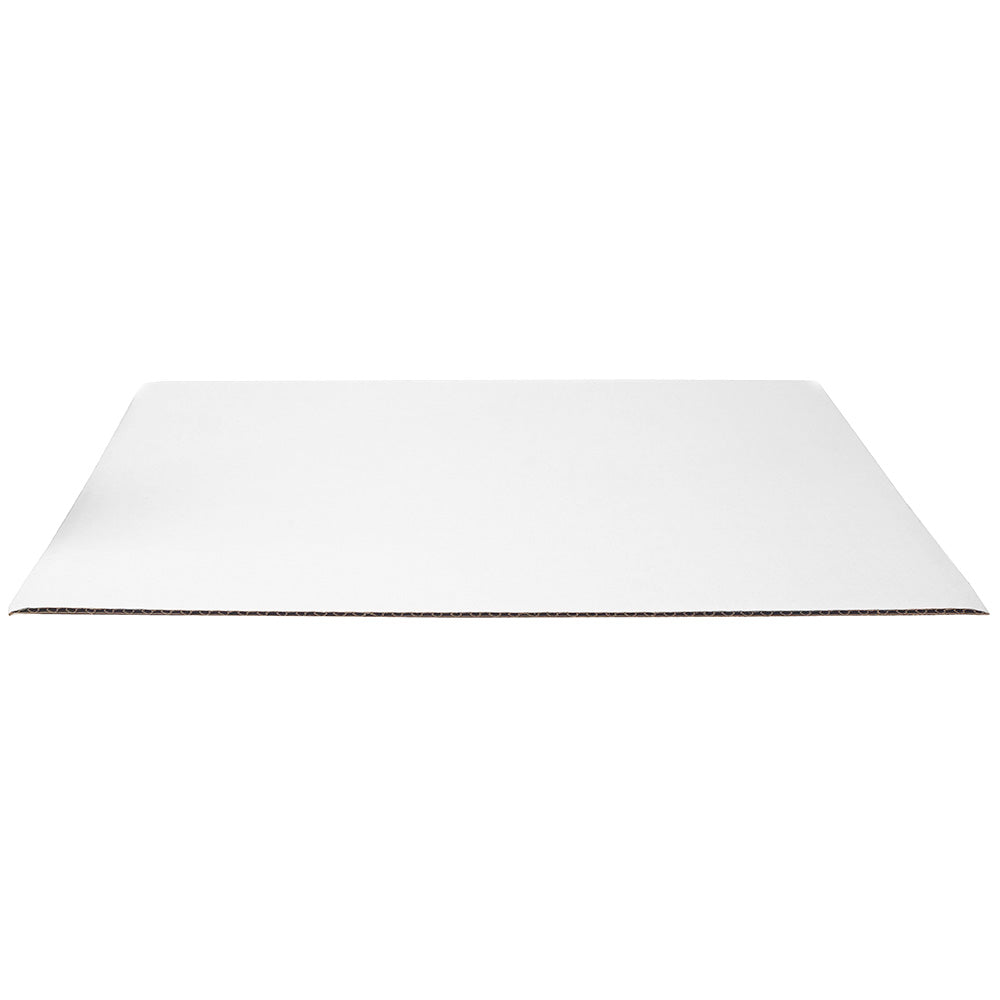 O'Creme White Square Corrugated Cake Board, 16" - Pack of 10