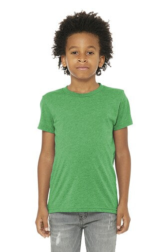 BELLA CANVAS® Youth Triblend Crewneck Short Sleeve Tee