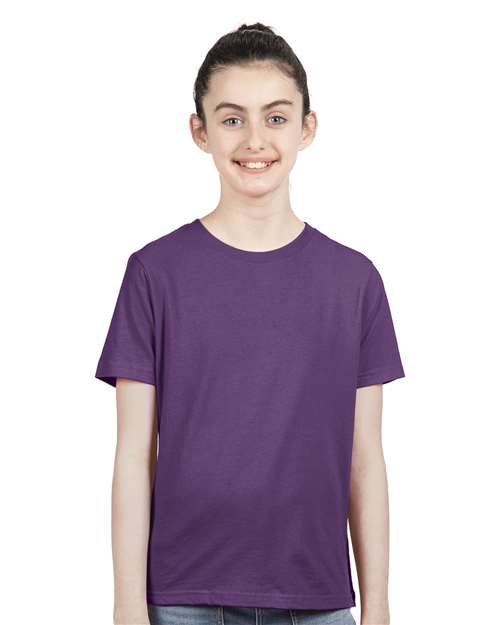 Next Level® Youth Cotton Crewneck Short Sleeve T-Shirt